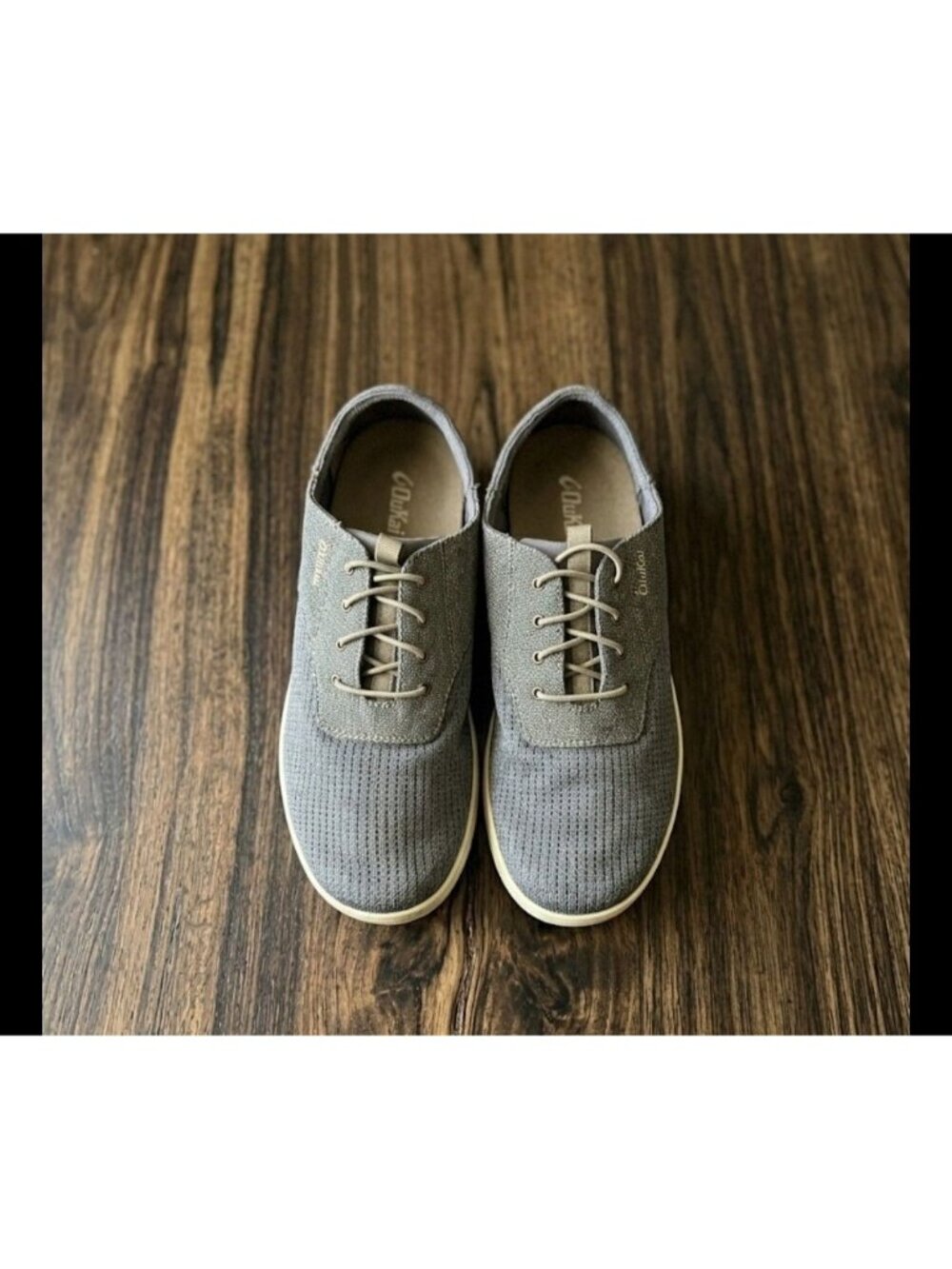 Olukai Nohea Moku Slip On Casual Gray Textile Men Shoes Size 8 - Picture 3 of 10